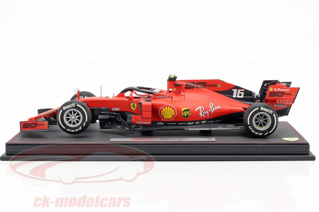 Charles Leclerc Ferrari SF90 #16 5th Australian GP F1 2019 With Showcase 1:18 BBR