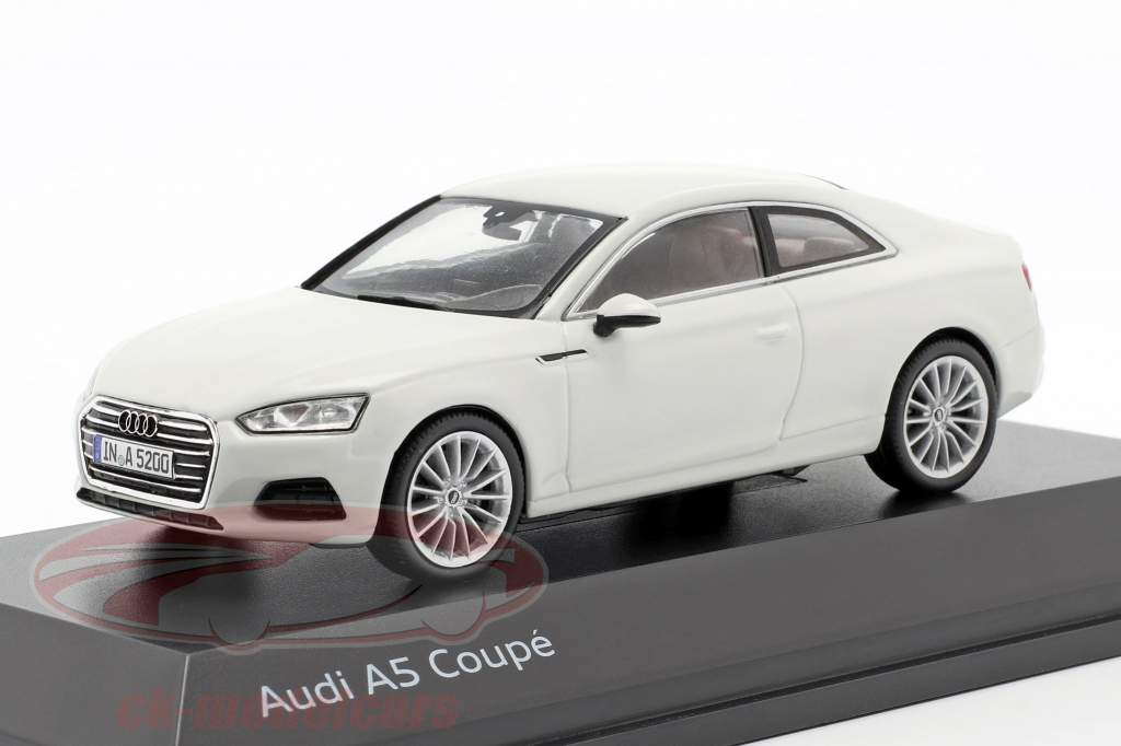 Spark 1:43 Audi A5 Coupe glacier white 5011605431 model car