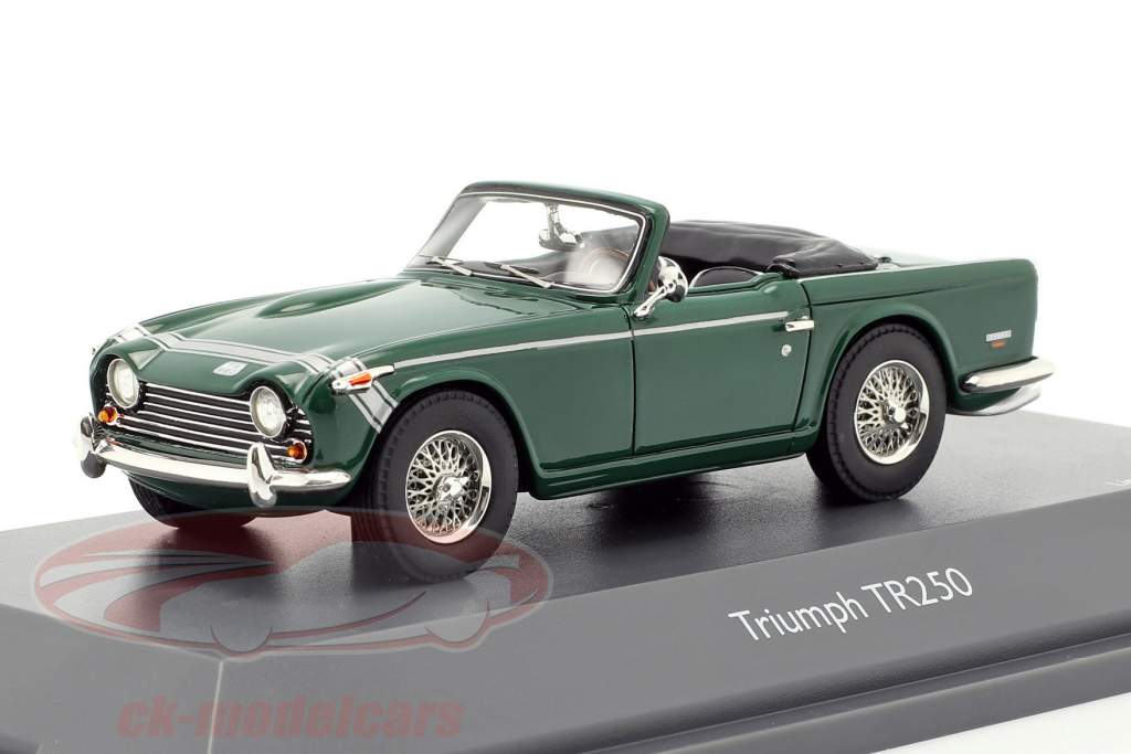Triumph TR250 british racing verde 1:43 Schuco