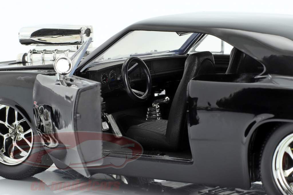 Dodge Charger R/T 年 1970 Fast and Furious 7 2015 黒 1:24 Jada Toys