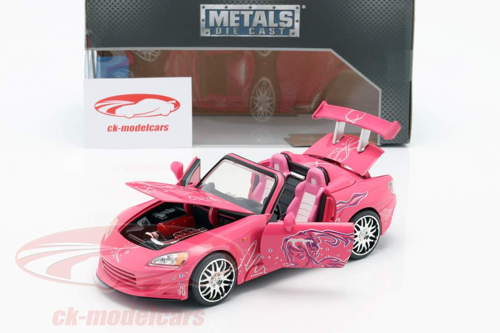 Suki's Honda S2000 2 Fast 2 Furious 2003 pink 1:24 Jada Toys
