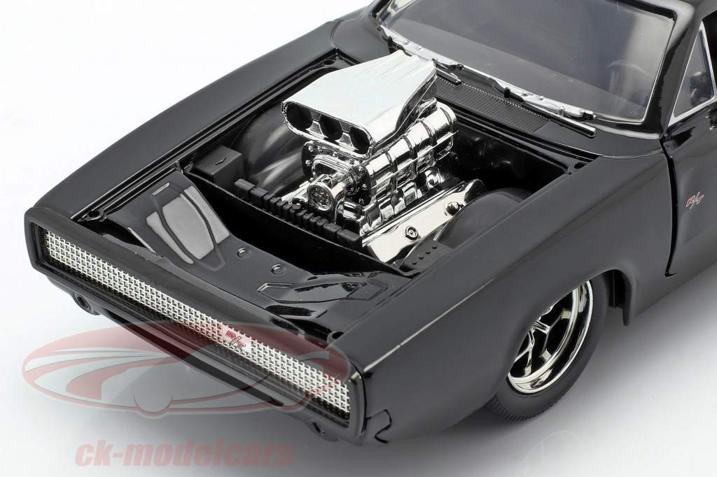 Dodge Charger R/T 年 1970 Fast and Furious 7 2015 黒 1:24 Jada Toys