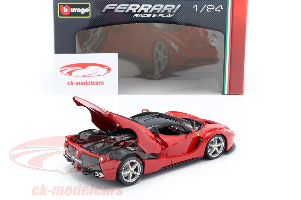Ferrari LaFerrari rød / sort 1:24 Bburago