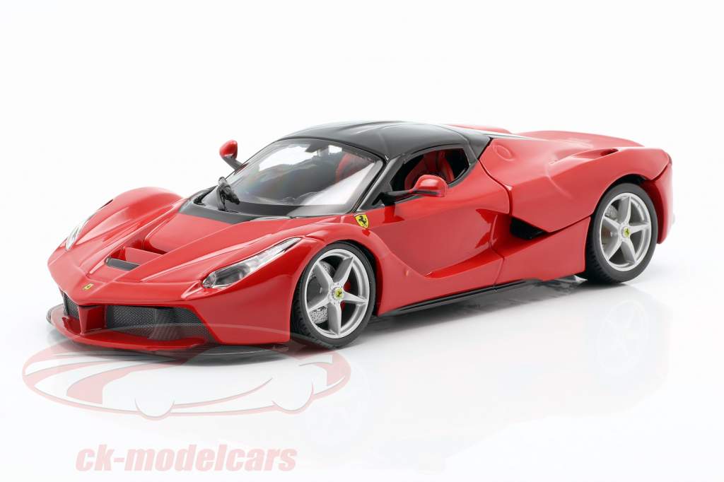 Ferrari LaFerrari rød / sort 1:24 Bburago
