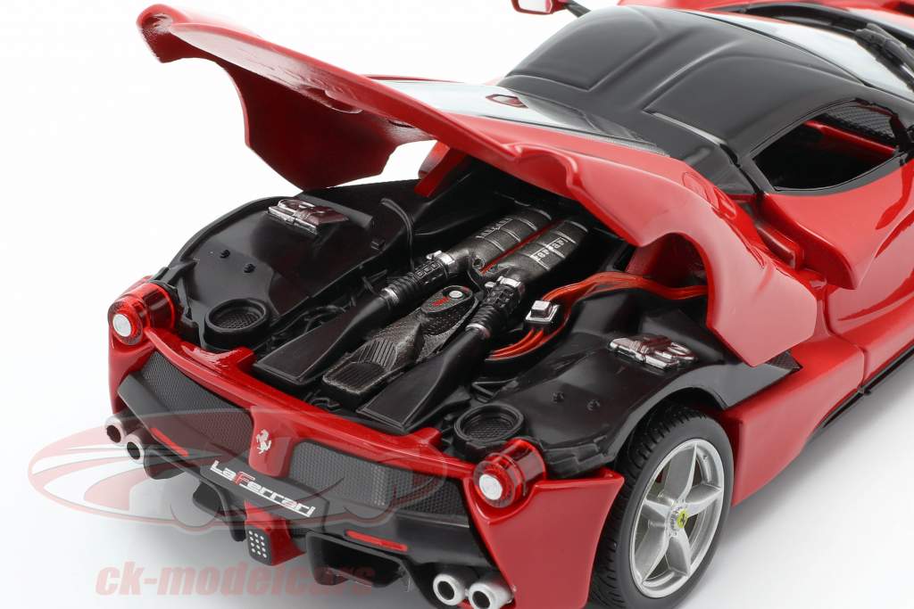 Ferrari LaFerrari rød / sort 1:24 Bburago