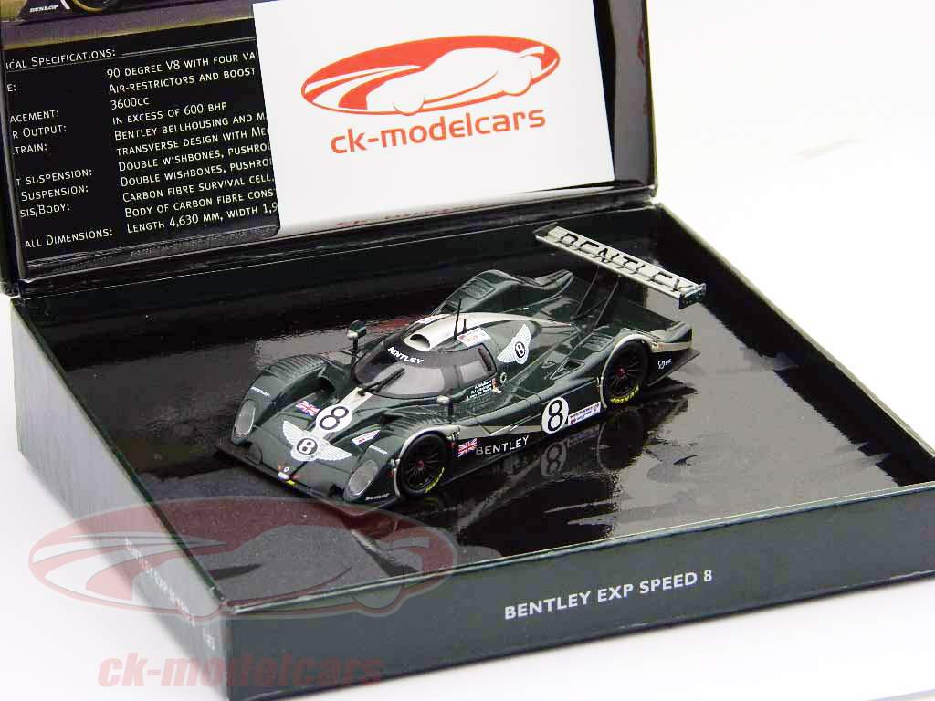 Bentley EXP Speed 8 #8 24h LeMans 2002 Wallace, Leitzinger, v.d. Poele 1:43 PMA