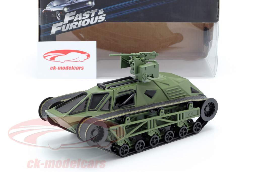 Jadatoys 1:24 Ripsaw tank Fast and Furious 8 green 98946
