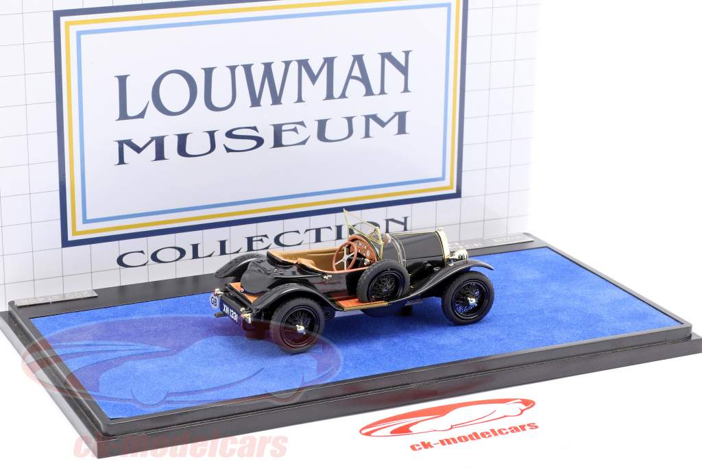 Bugatti 18 Black Bess Opførselsår 1910 sort 1:43 Matrix