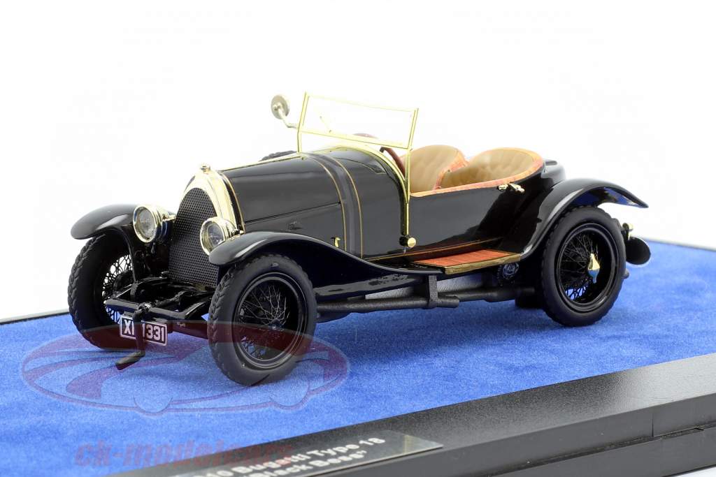 Bugatti 18 Black Bess Opførselsår 1910 sort 1:43 Matrix