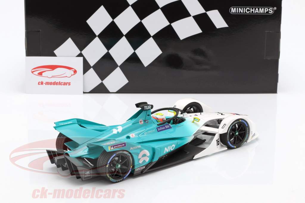 Oliver Turvey NIO Sport 004 #16 formel E årstid 5 2018/19 1:18 Minichamps