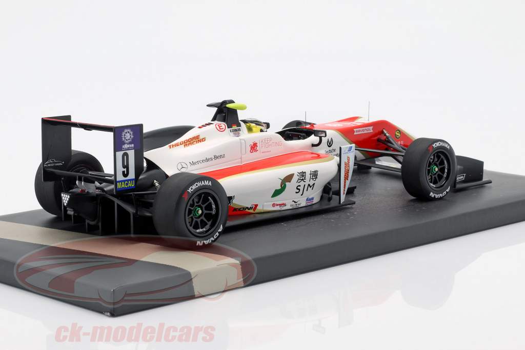 Mick Schumacher Dallara F317 #9 5th Macau GP 2018 1:18 Minichamps