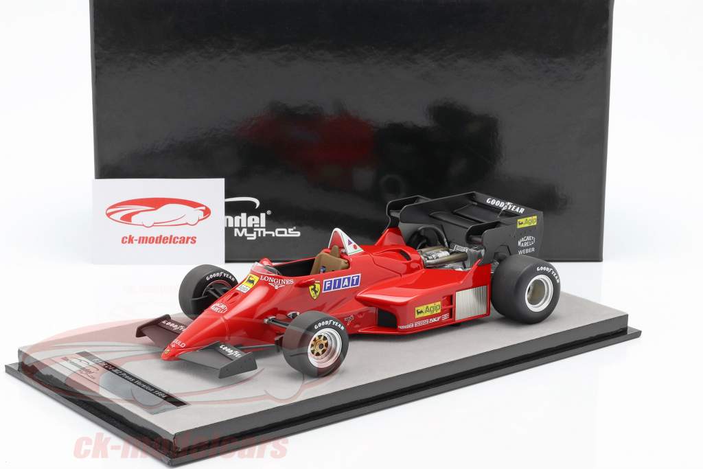 Ferrari 126C4-M2 pers Version formule 1 1984 1:18 Tecnomodel