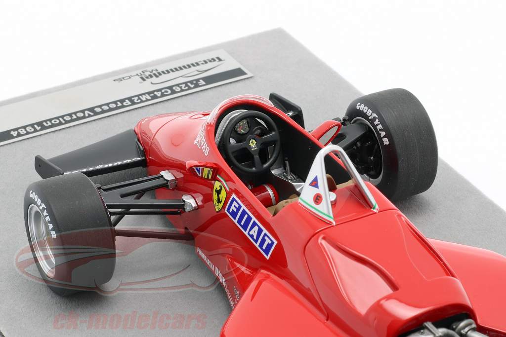 Ferrari 126C4-M2 tryk Version formel 1 1984 1:18 Tecnomodel