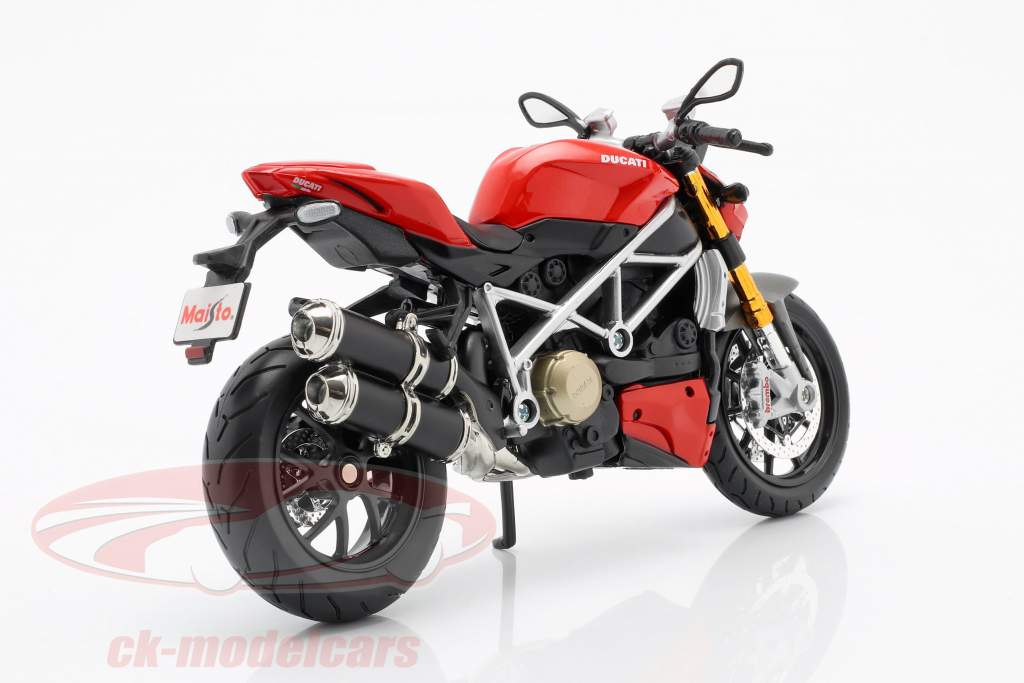 Ducati mod. Streetfighter S rosso / nero 1:12 Maisto