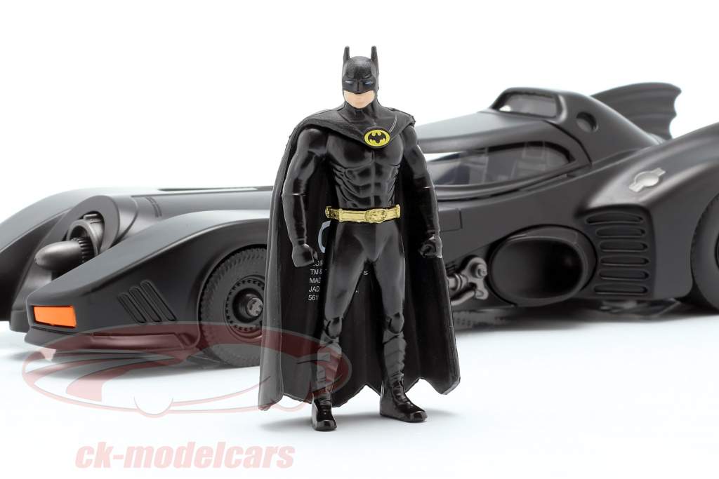Batmobile con Batman cifra film Batman 1989 1:24 Jada Toys