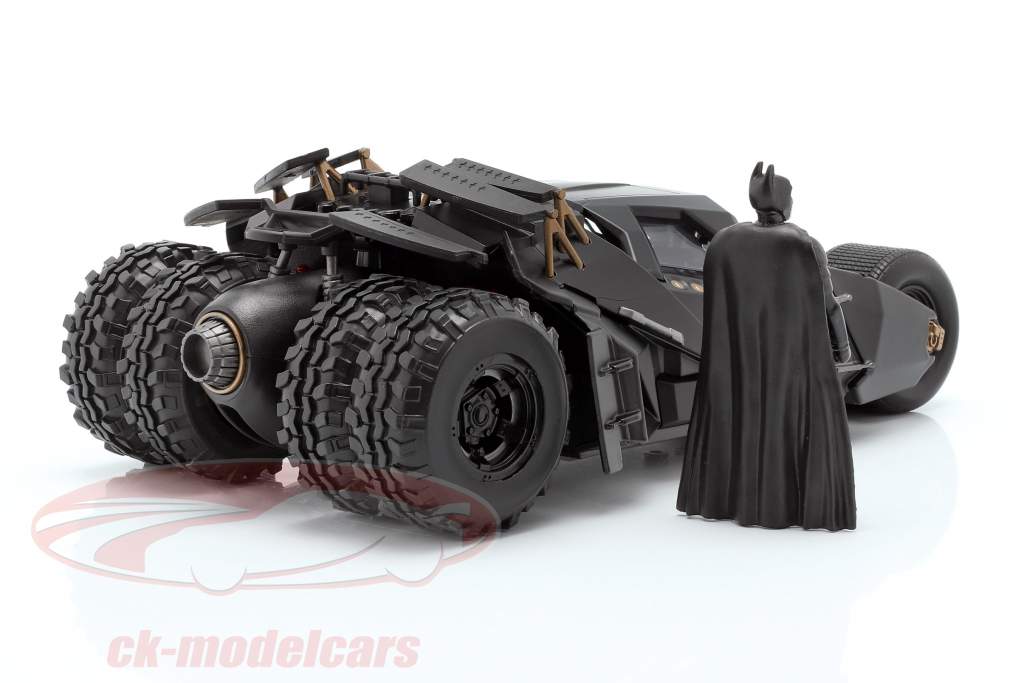 Batmobile mit Batman Figur Film The Dark Knight 2008 1:24 Jada Toys