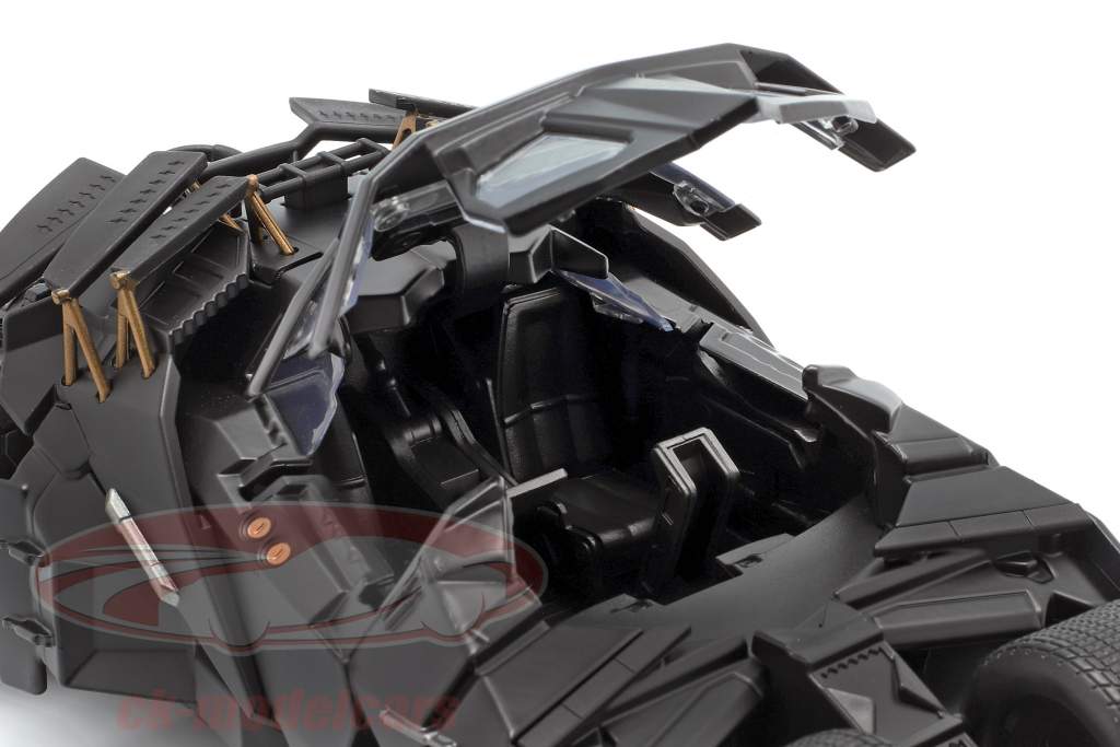 Batmobile avec Batman figure film The Dark Knight 2008 1:24 Jada Toys
