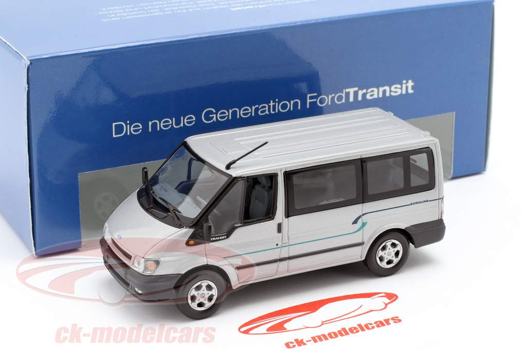 Ford Transit Автобус столовое серебро 1:43 Minichamps