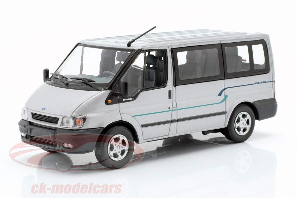 Ford Transit bus silver 1:43 Minichamps