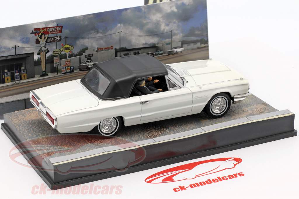 フォードサンダーバードカージェームズボンド映画のゴールドフィンガーホワイト1時43分モデルIxo