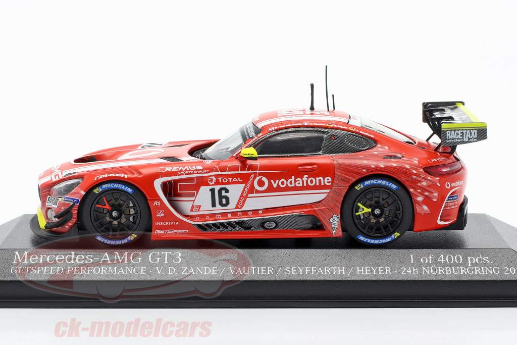 Mercedes-Benz AMG GT3 #16 24h Nürburgring 2019 GetSpeed Performance 1:43 Minichamps