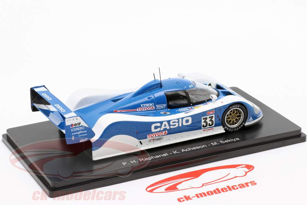 Toyota TS010 #33 2nd 24h LeMans 1992 Sekiya, Raphanel, Acheson 1:43 Spark