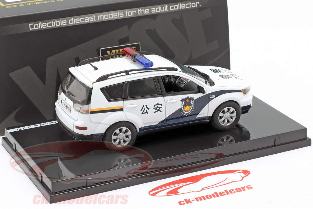 三菱欧蓝德中国警察1:43 Vitesse公司