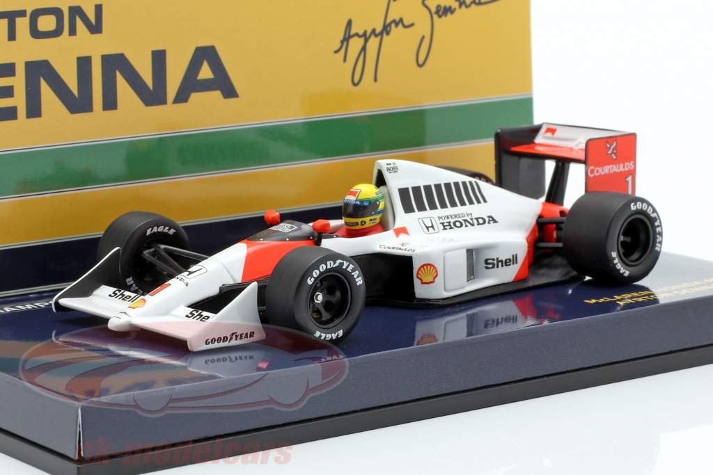 Ayrton Senna McLaren MP4/5 #1 fórmula 1 1989 1:43 Minichamps