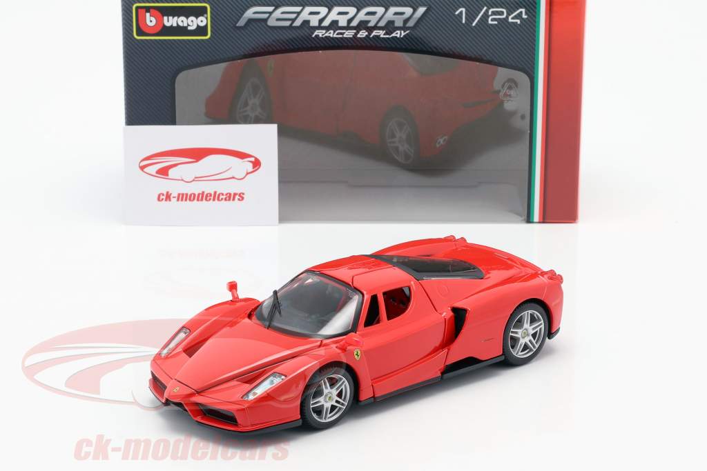 Ferrari Enzo Año de construcción 2002-2004 rojo 1:24 Bburago