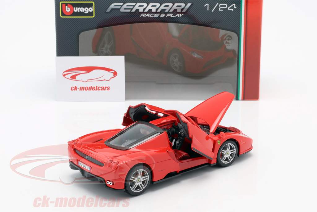 Ferrari Enzo Año de construcción 2002-2004 rojo 1:24 Bburago