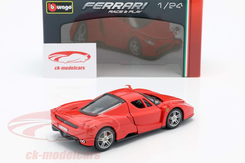 フェラーリコレクション  1/24 楽天市場】ミニカー 1/24 フェラーリ ローマ レッド ブラーゴ