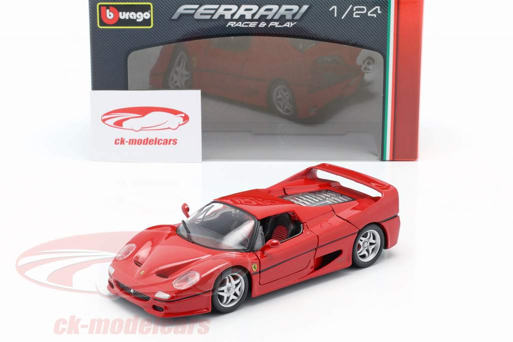 Bburago 1:24 Ferrari F50 赤 18-26010 モデル 車 18-26010