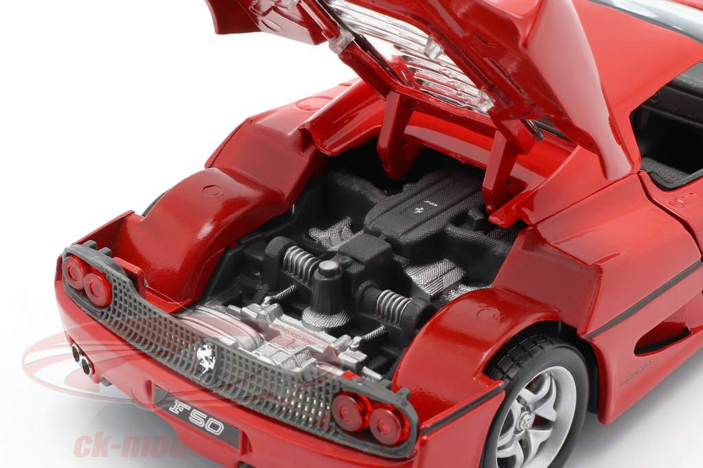 法拉利 F50 红色 1:24 布拉格 Bburago