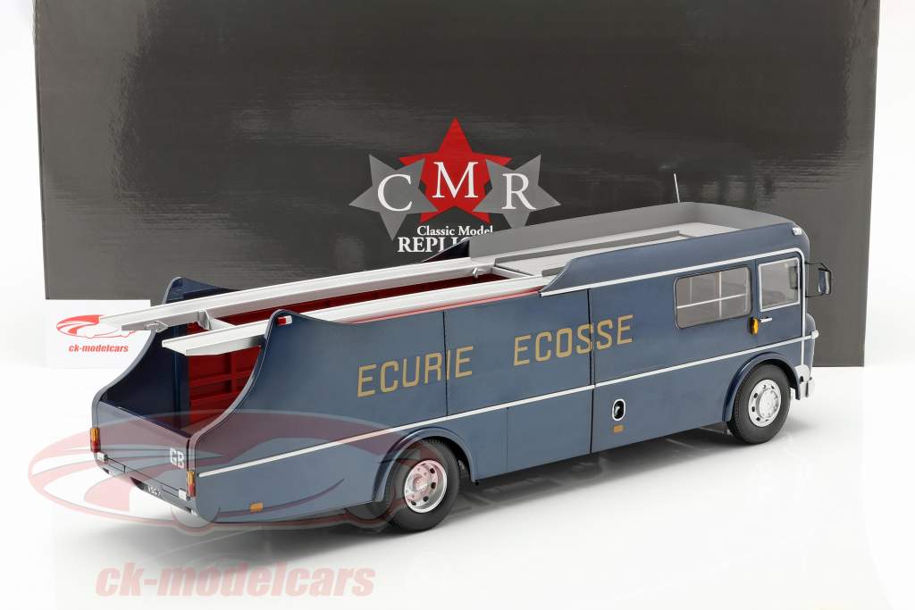 Commer TS3 Truck チーム トランスポーター Ecurie Ecosse 1959 青 メタリック 1:18 CMR