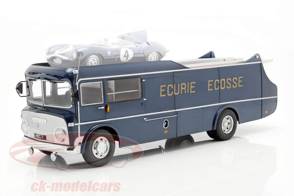 Commer TS3 Truck チーム トランスポーター Ecurie Ecosse 1959 青 メタリック 1:18 CMR