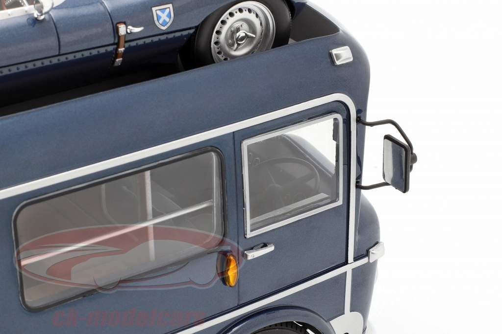 Commer TS3 Truck チーム トランスポーター Ecurie Ecosse 1959 青 メタリック 1:18 CMR