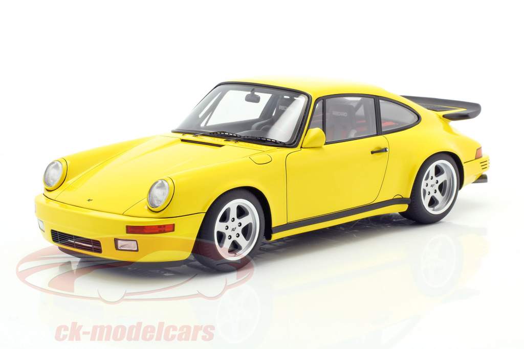 Porsche RUF CTR Yellowbird 1987 amarelo 1:18 Spark