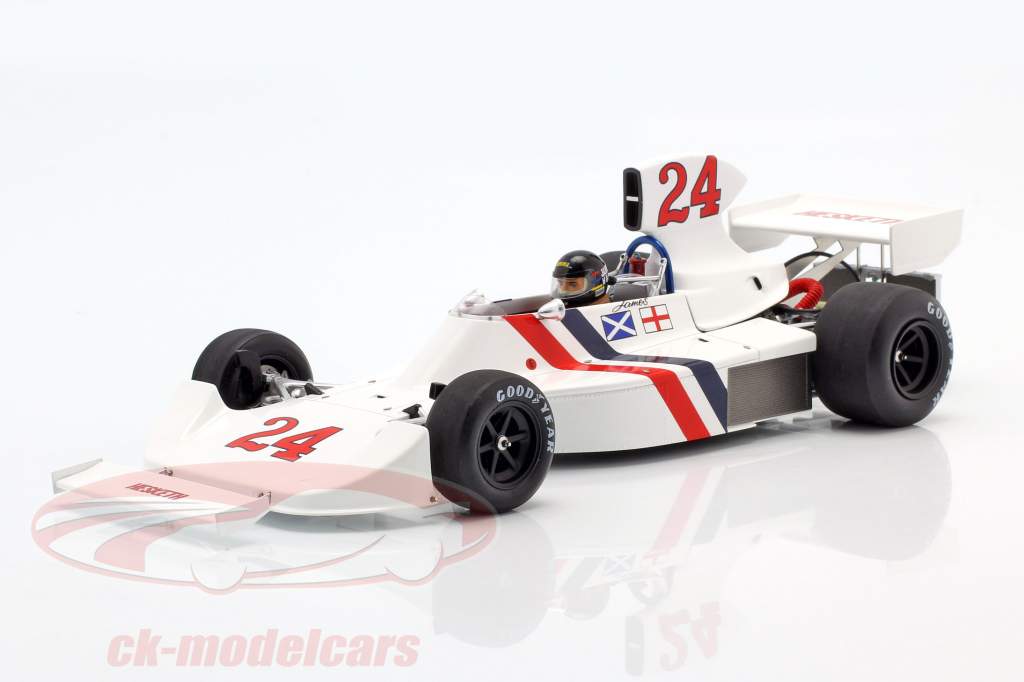 Spark 1:18 James Hunt Hesketh 308 #24 Winner Dutch GP