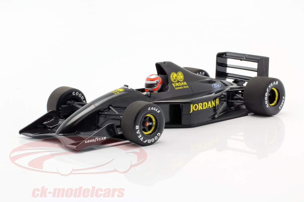John Watson Jordan 911 formula 1 Test Silverstone November 1990 1:18 Minichamps