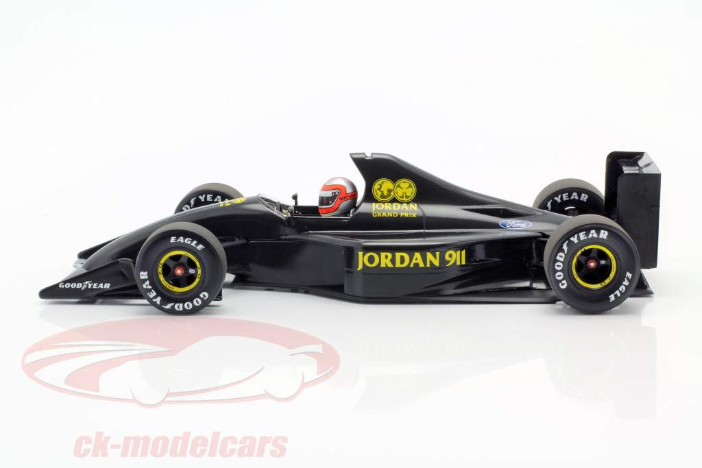 John Watson Jordan 911 formula 1 Test Silverstone November 1990 1:18 Minichamps