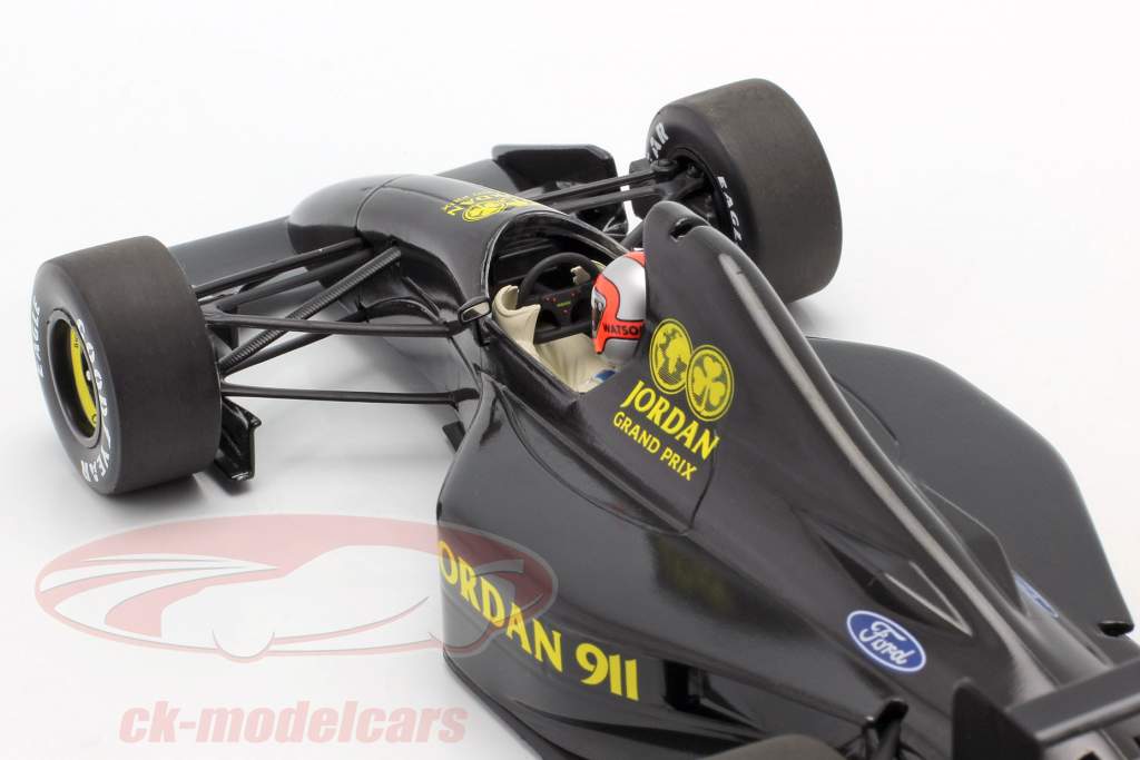 John Watson Jordan 911 formel 1 prøve Silverstone november 1990 1:18 Minichamps