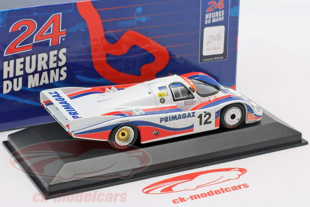 Porsche 956 #12 24h LeMans 1986 Yver, Striebig, Cohen-Olivar 1:43 Minichamps