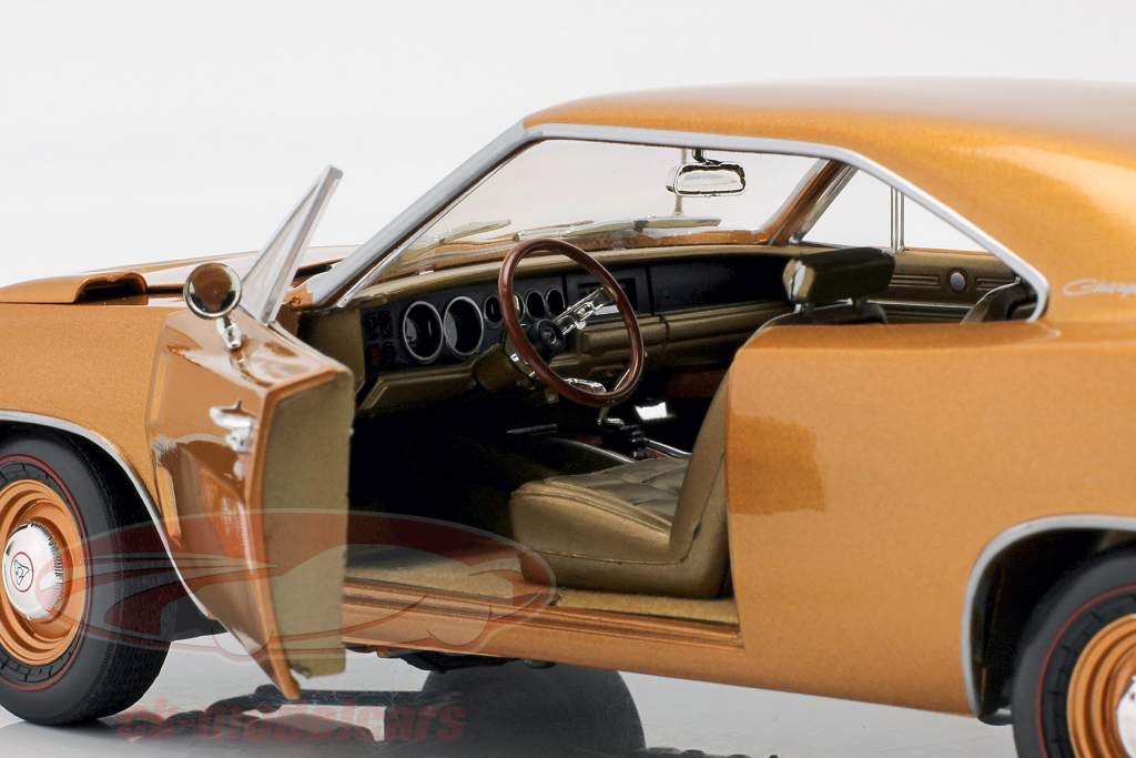 Dodge Charger Daytona Bouwjaar 1969 brons metaalachtig 1:18 Autoworld