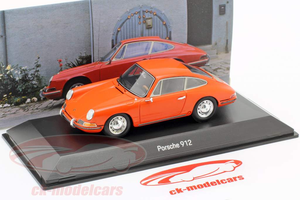 Porsche 912 Coupe Année de construction 1968 orange 1:43 Spark