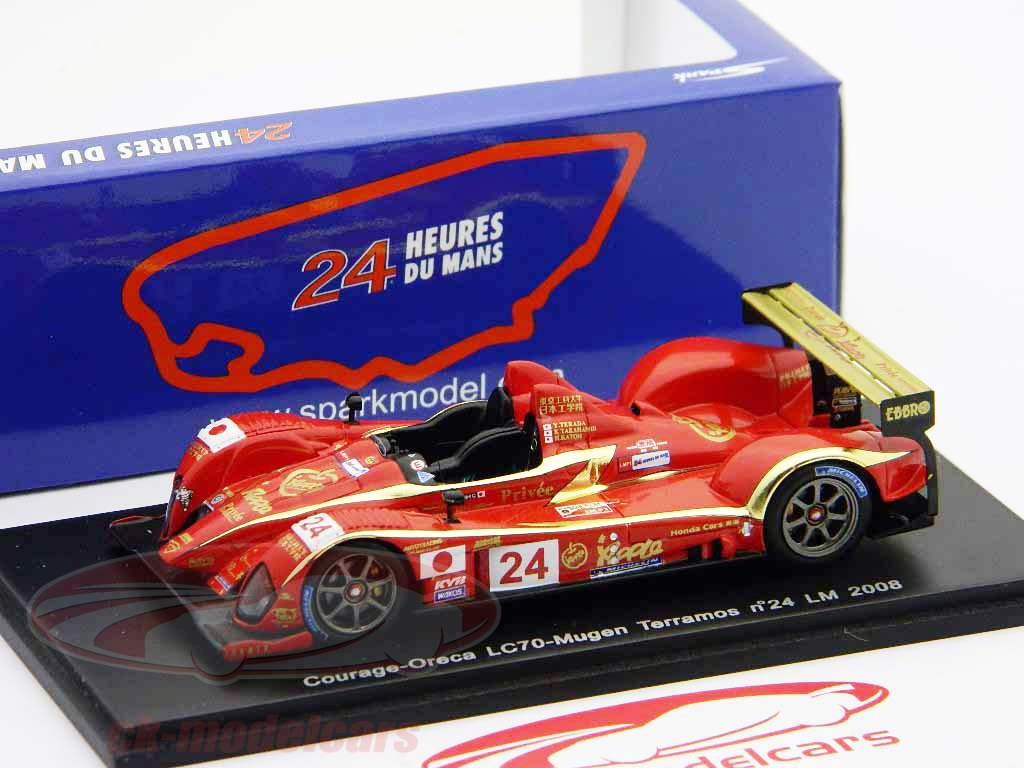 勇気·オレカLC70＃24 24ルマン2008高橋/加藤/寺田午前1時43分スパーク