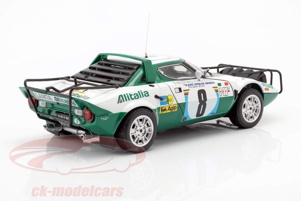 Lancia Stratos HF #8 3 ° Safari Rallye 1975 Waldegard, Thorszelius 1:18 SunStar