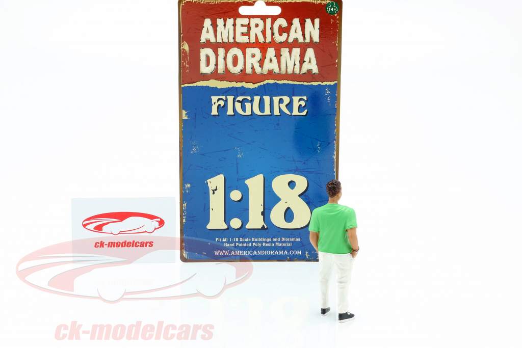 Partygoer Figure #9 1:18 American Diorama