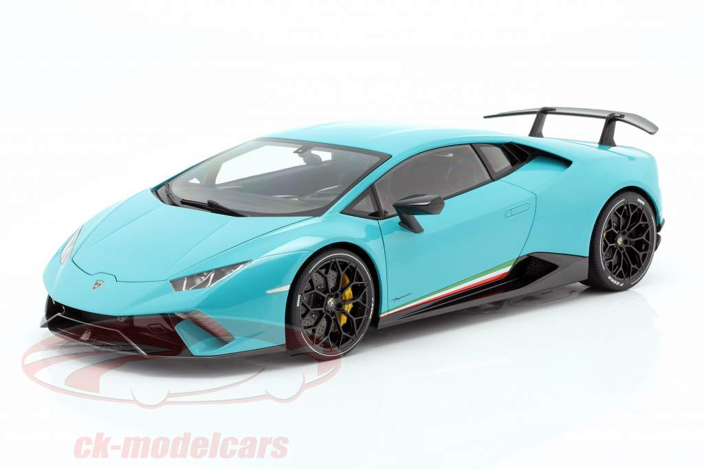 Lamborghini Huracan Performante Год постройки 2017 свет синий 1:12 AUTOart
