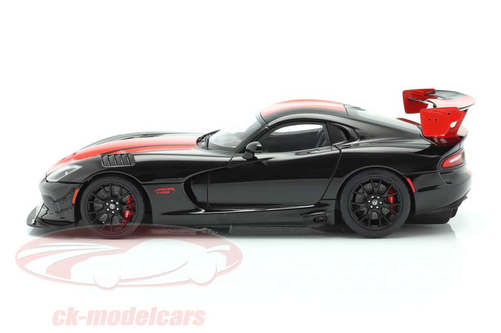 Dodge Viper ACR 建設年 2017 黒人 / 赤 1:18 AUTOart
