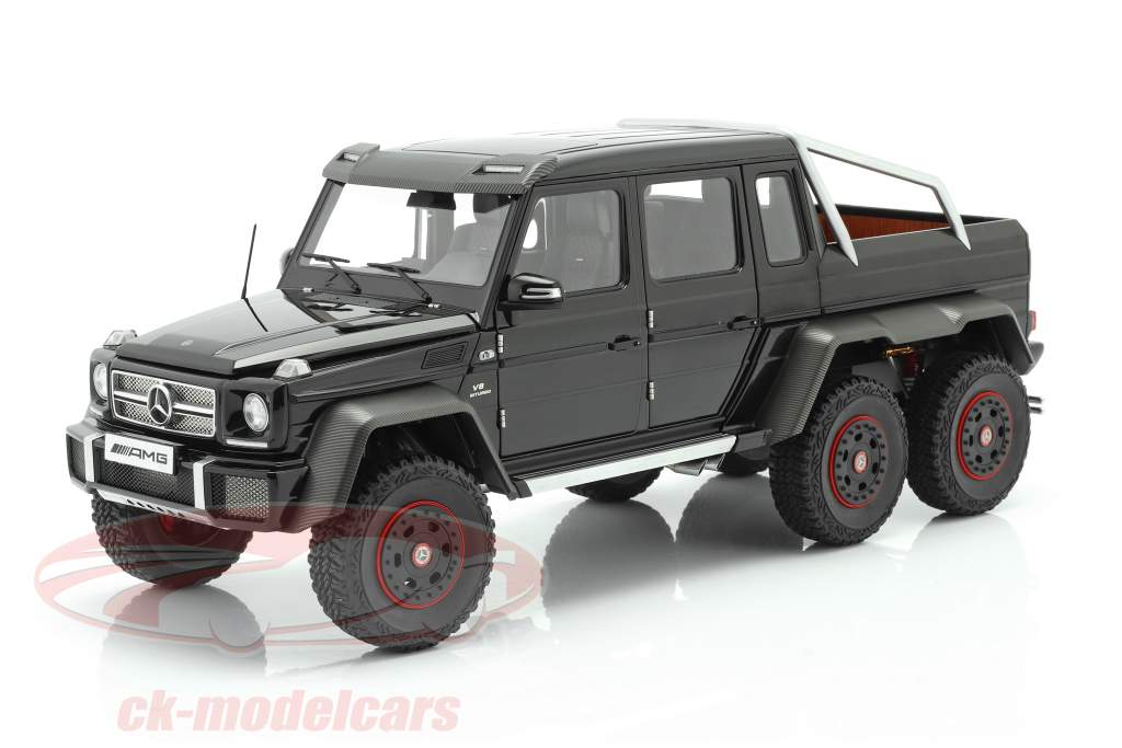 Mercedes-Benz G63 AMG 6x6 Baujahr 2013 schwarz glänzend 1:18 AUTOart